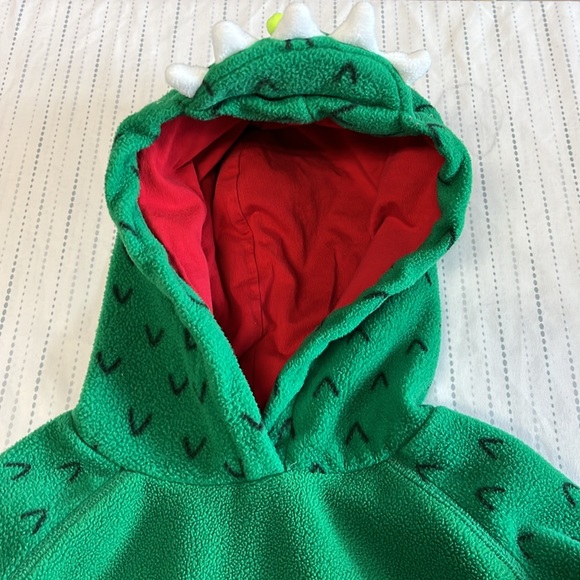 18M fleece Dinosaur hoodie - Picture 3 of 5